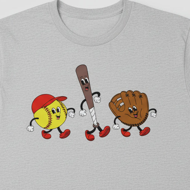 Dancing Softball Tee