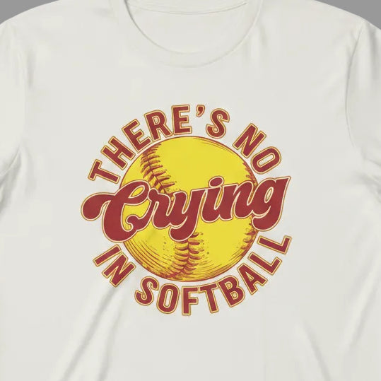 Crying in Softball Tee
