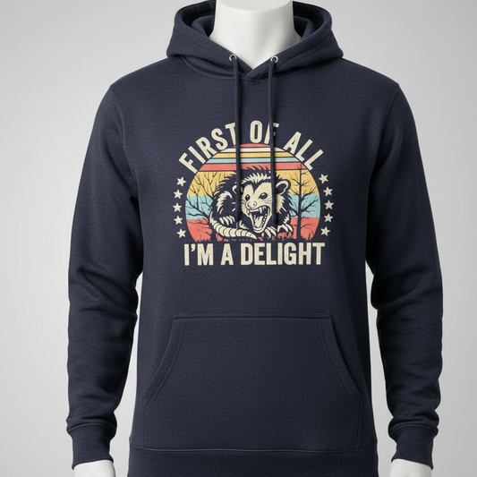 Delight Hoodie Studio Image