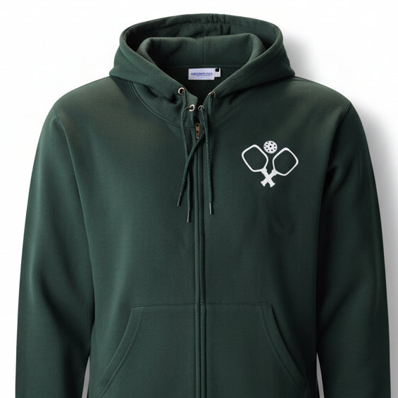Pickleball life zip up hoodie